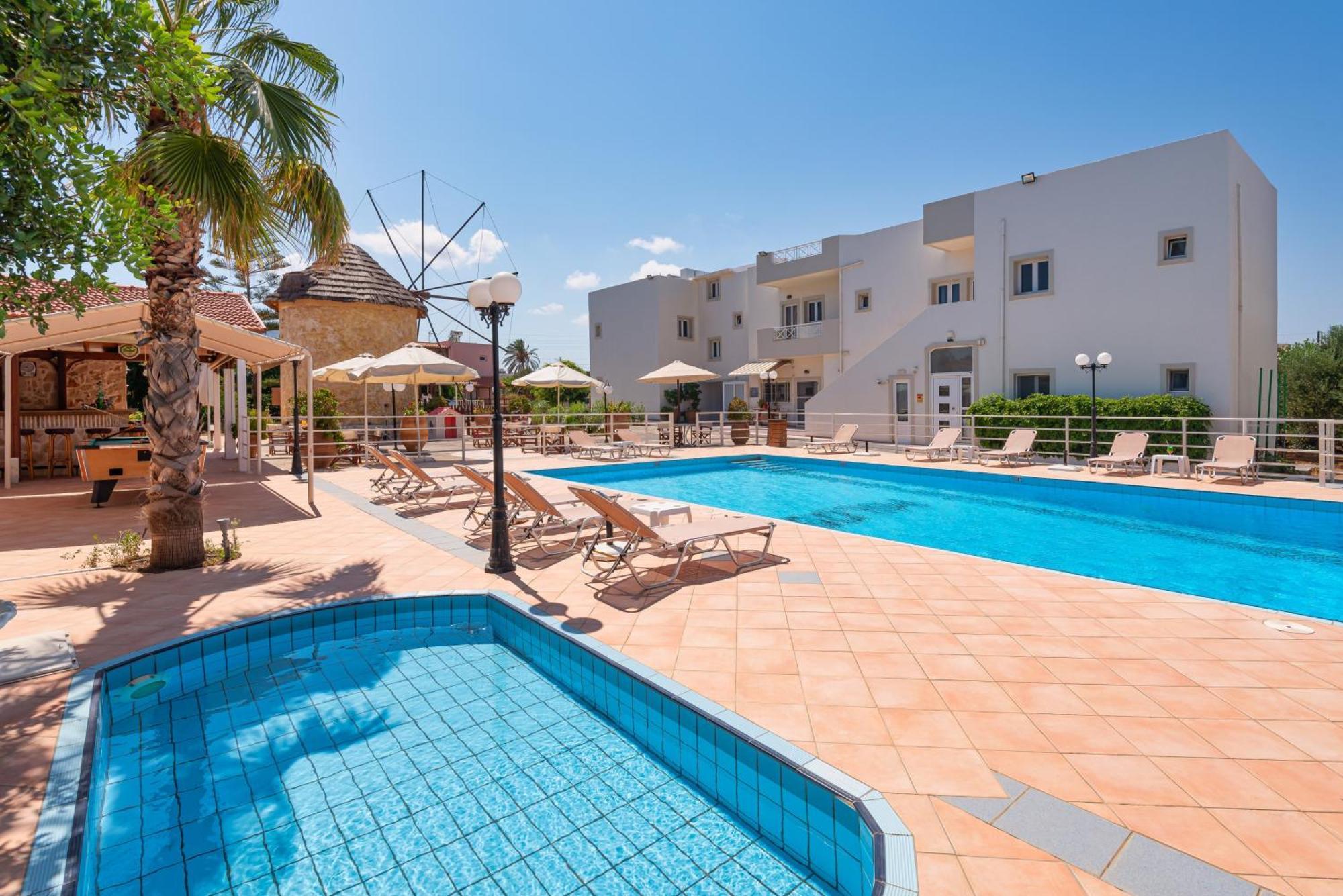 הרסוניסוס Mylos Apartments Anissaras מראה חיצוני תמונה