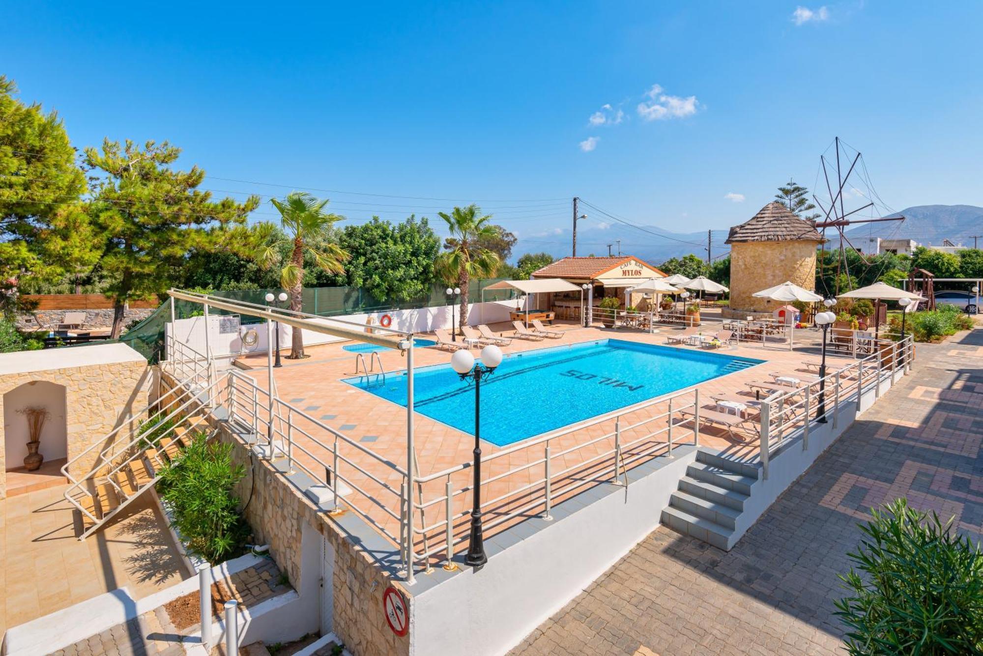 הרסוניסוס Mylos Apartments Anissaras מראה חיצוני תמונה